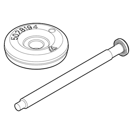 Kwikset Contemporary Screw and Washer for Thick 81861-001